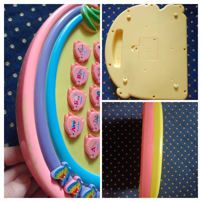 Абетка,Азбука-говорящая"Лiтери" "Слова" ""Звуки" "Цифри "