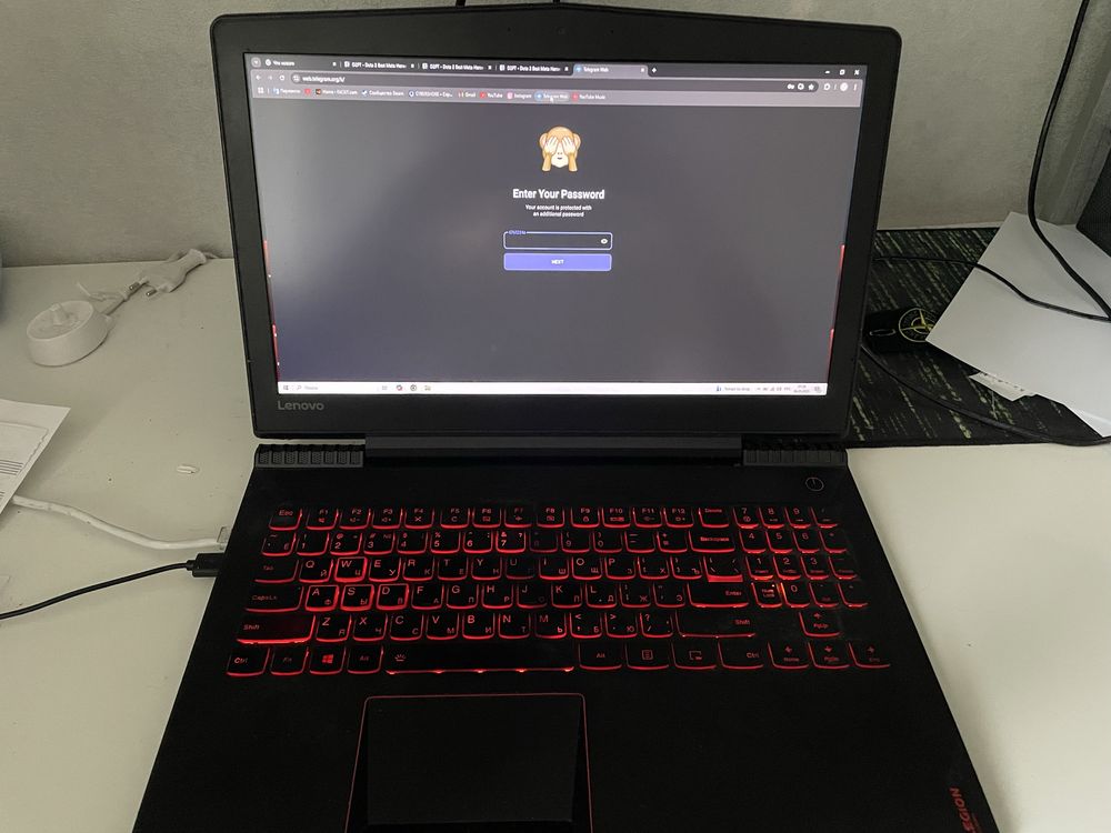 Ноутбук Lenovo legion