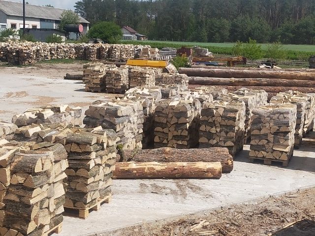 Drewno kominkowe, suchy buk