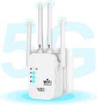 Wzmacniacz Wi-Fi, WLAN 1200 Mbit/s dwupasmowy