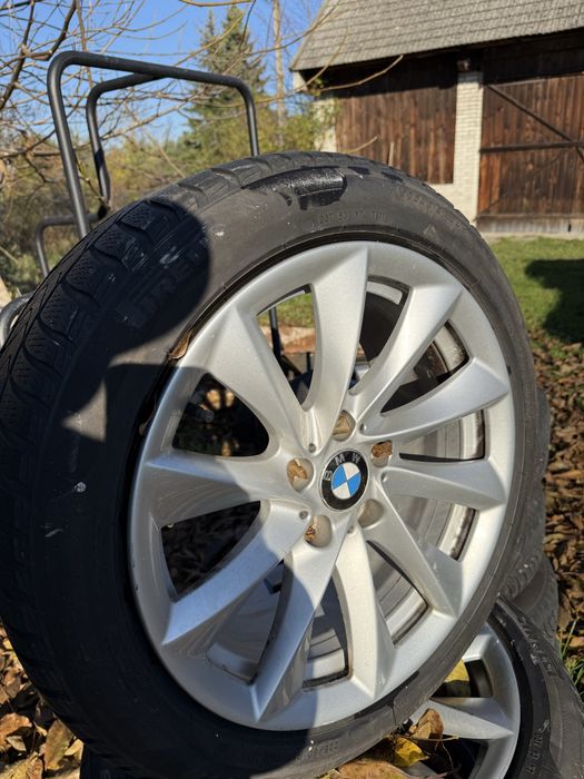 Kola felgi opony zimowe bmw 5x120 18’ atyling 415