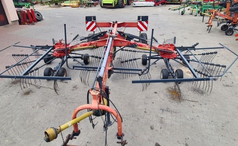 Zgrabiarka dwukaruzelowa deutz fahr 7641 vicon/kuhn/kverneland/fella