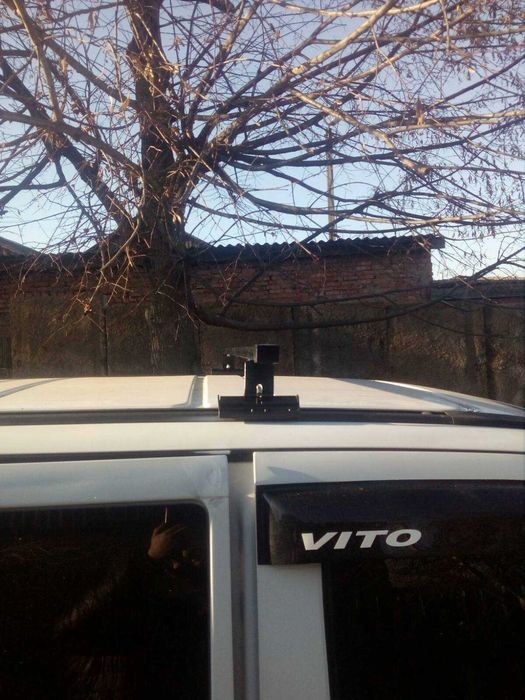 Нові Сталеві Попе-речки на дах Мercedes Vito (W638)