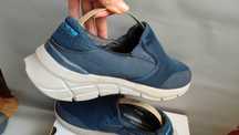 Sketchers мокасини чоловічі з натуральної замші та шкіри