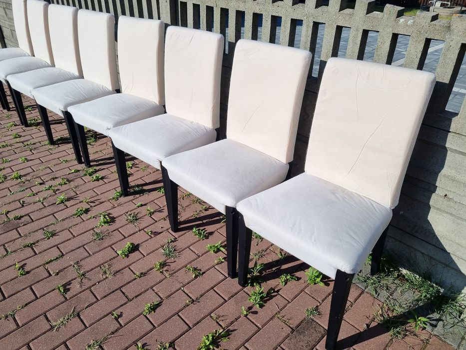 8 krzeseł Ikea Henriksdal