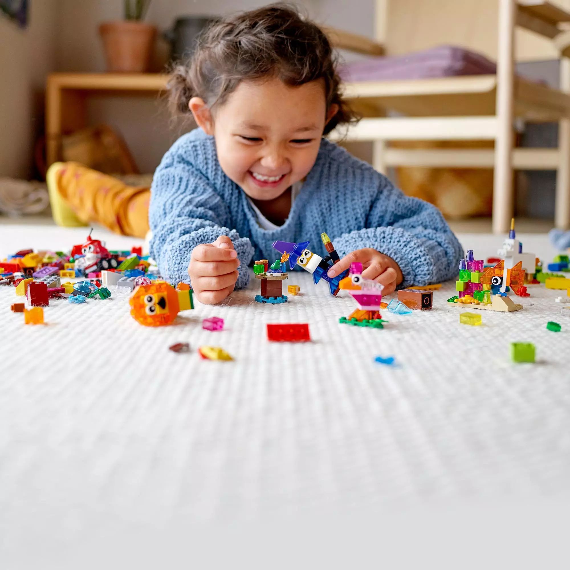 LEGO Classic Kreatywne przezroczyste klocki 11013