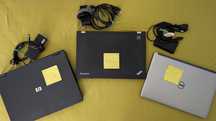 Laptopy Dell Latitude E7440, Lenovo ThinkPad T420, HP Compaq 6710s