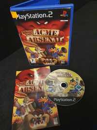 Gra gry ps2 playstation 2 Looney Tunes ACME Arsenal dla dzieci