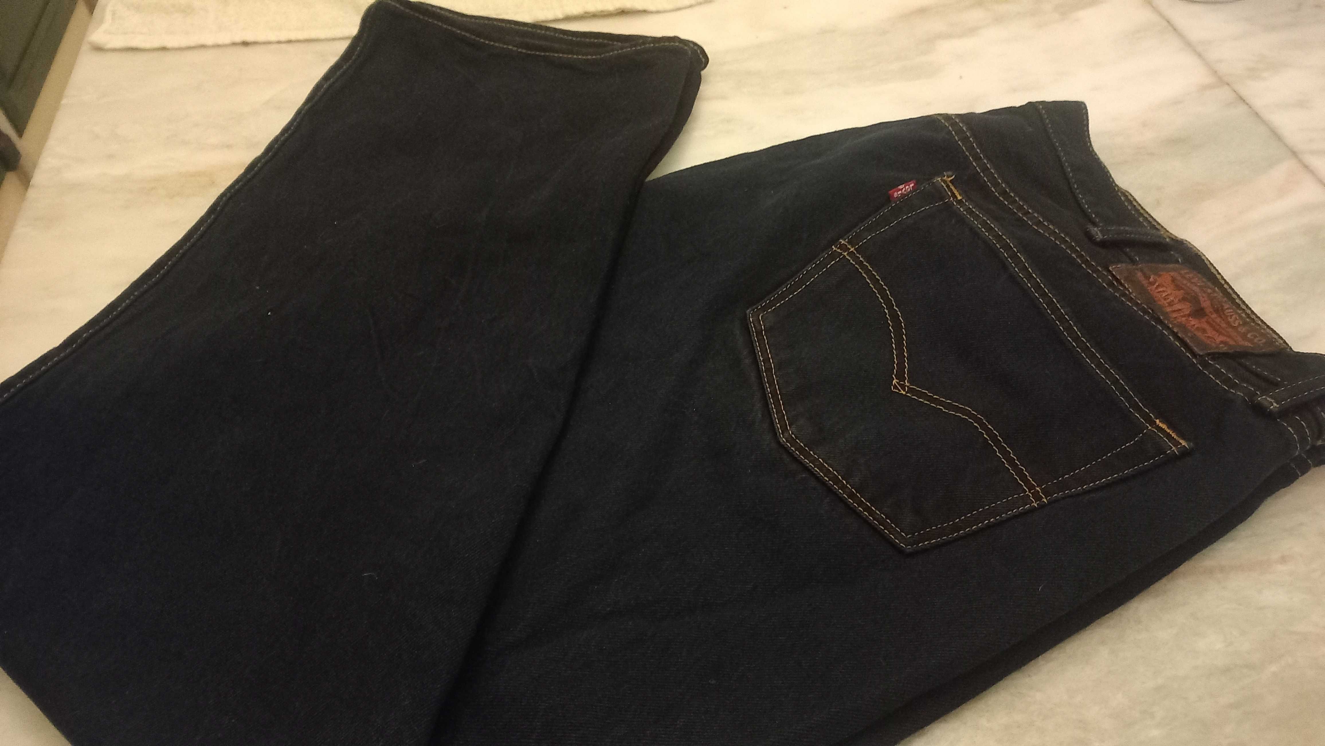 Мужские джинсы баталы редкий большой размер Levi's Strauss W46 L34