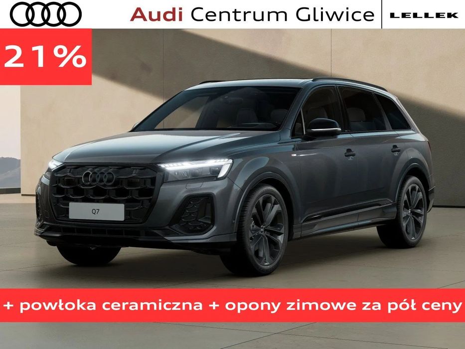 Audi Q7 50 TDI  - 21% Korzyści + powłoka ceramiczna + opony zimowe za pół ceny