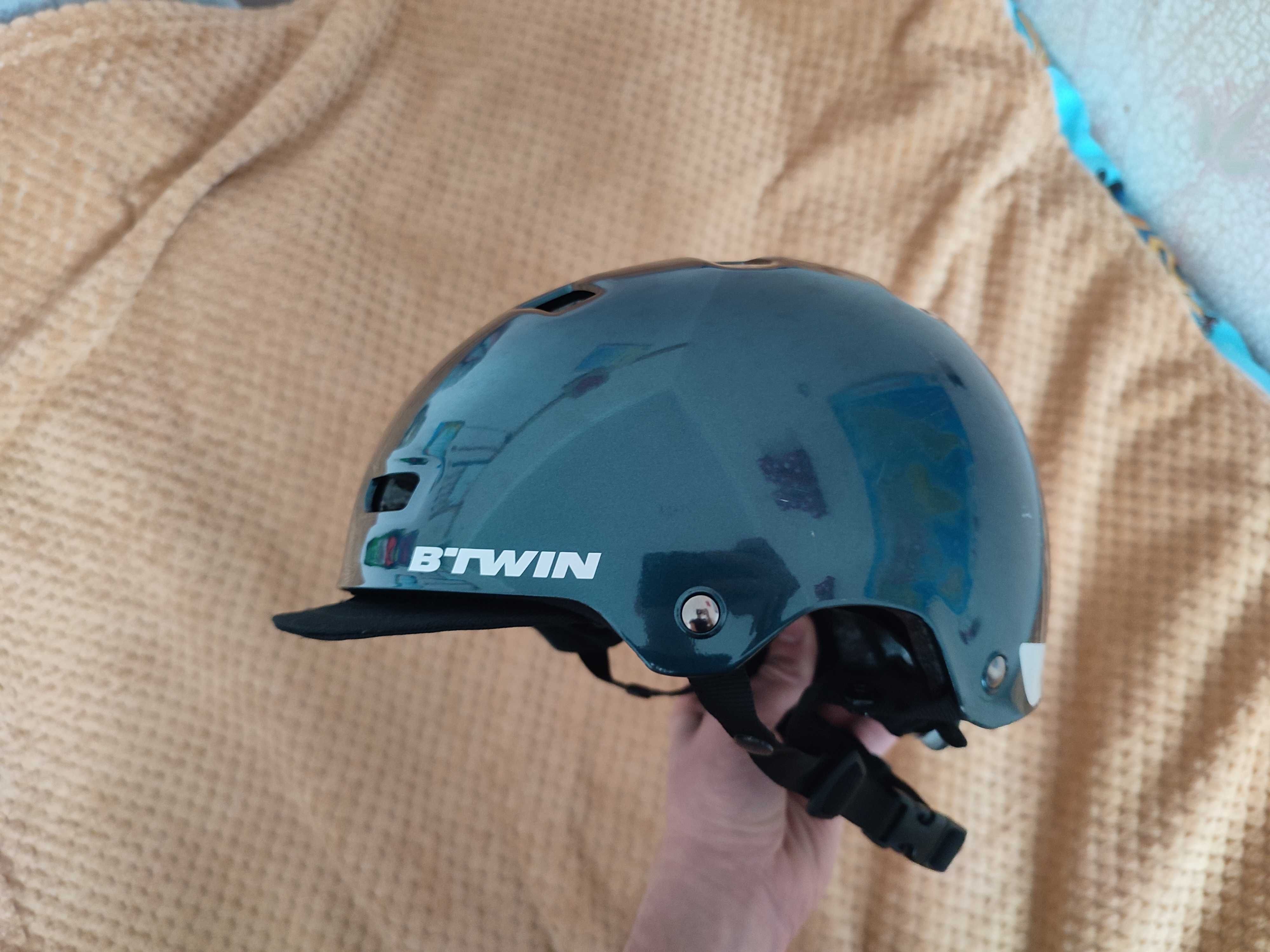 Шлем BTWIN 500, Размер М, 55-59 см для велосипеда, самоката