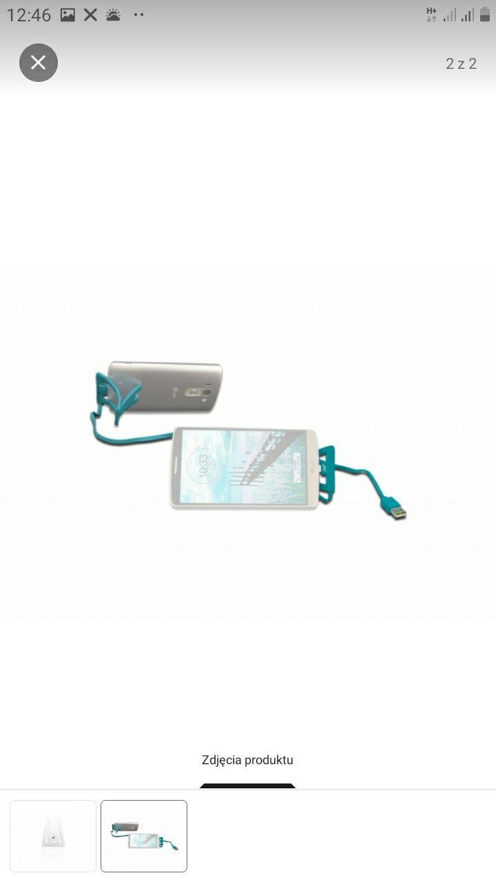 stojak PQI Stand PQI Stand micro USB biały