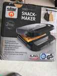Opiekacz StarQ 3W1 czarny 810W TOSTY, GOFRY, GRILL