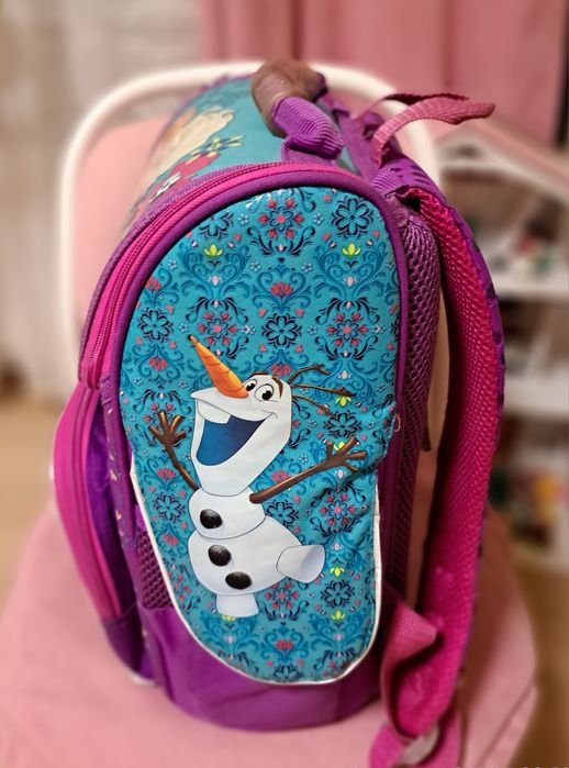 Каркасный школьный рюкзак YES, Frozen