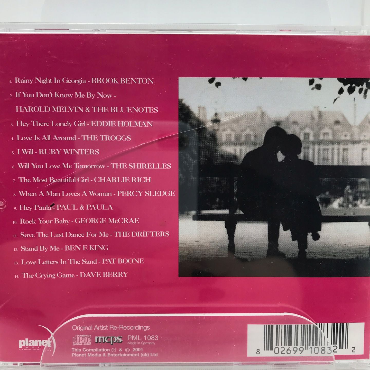 cd - various - greatest love songs