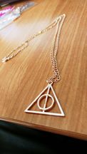 Naszyjnik Insygnia Śmierci Harry Potter NOWY