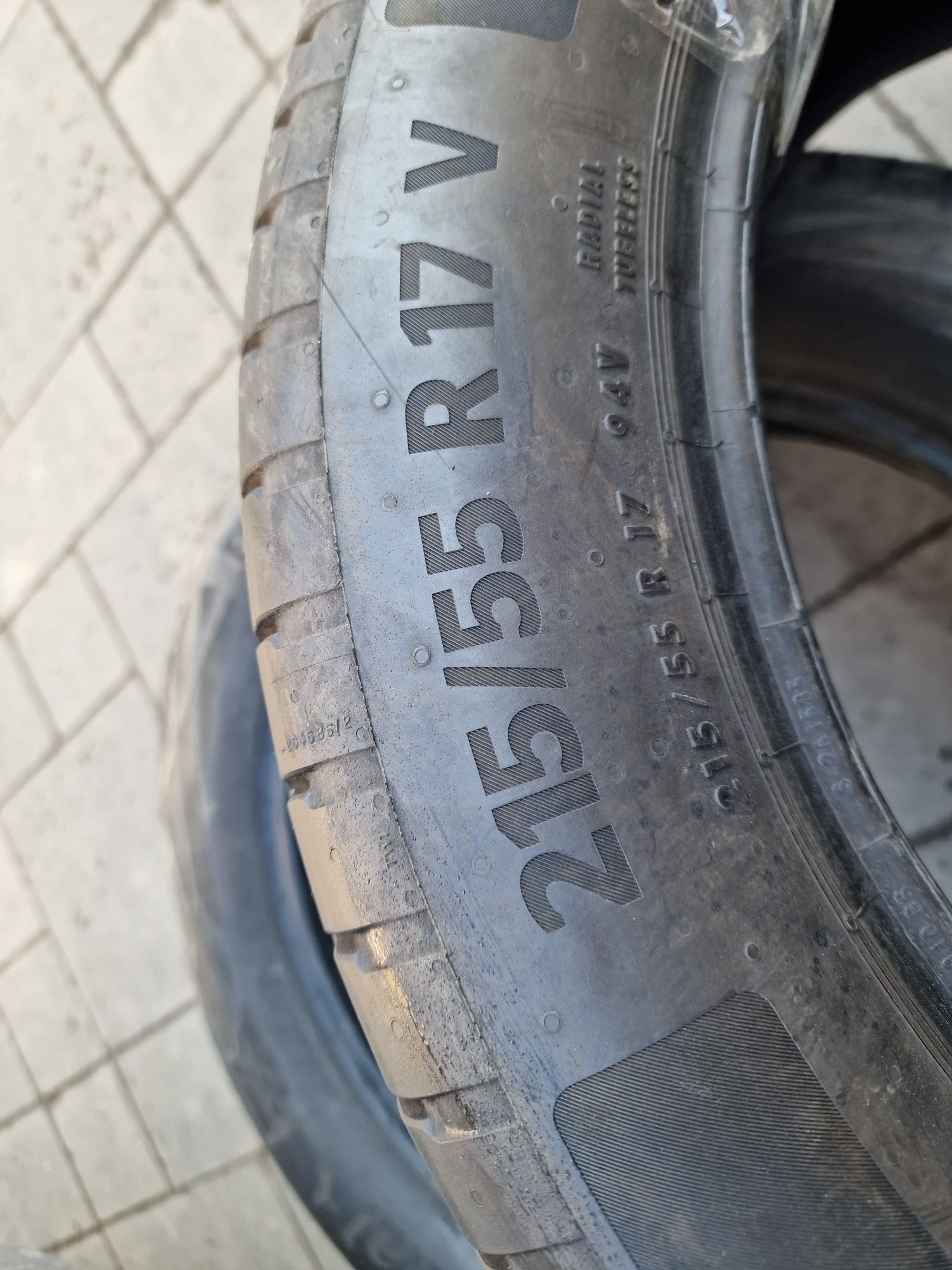Летняя резина 215/55 R17 Continental Eco Contact