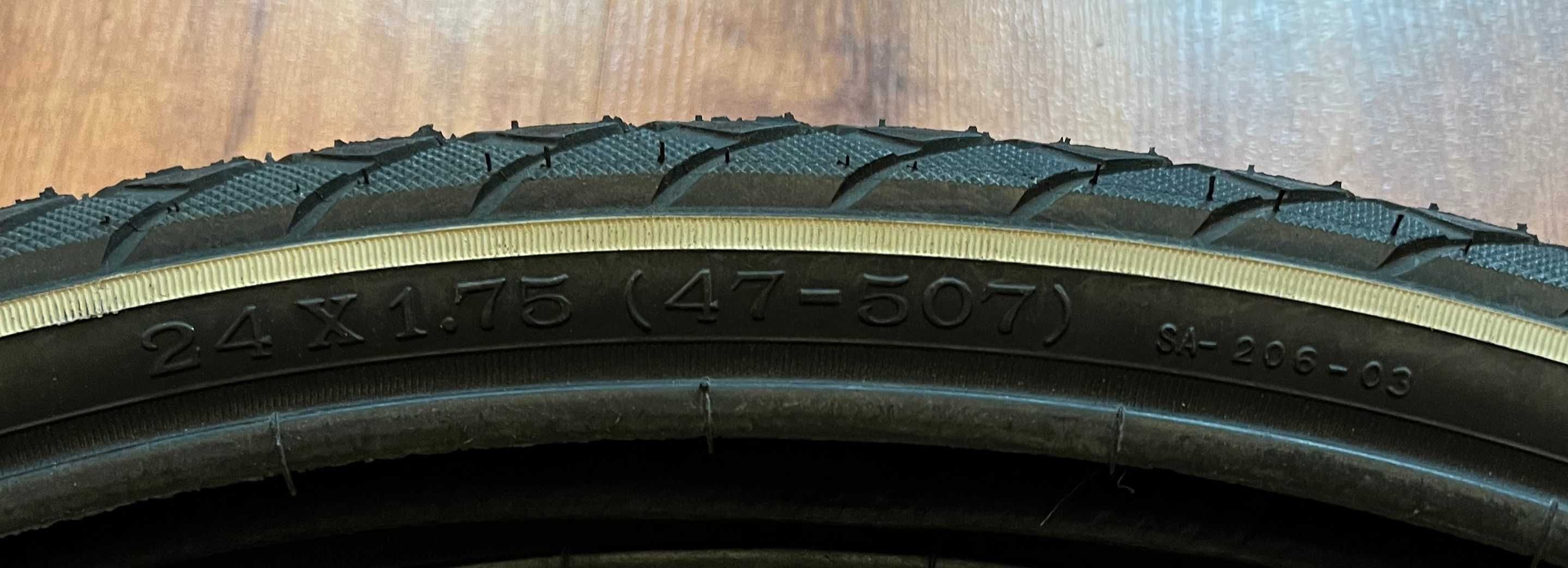 Opona rowerowa Deli Tire 24x1.75  47-507