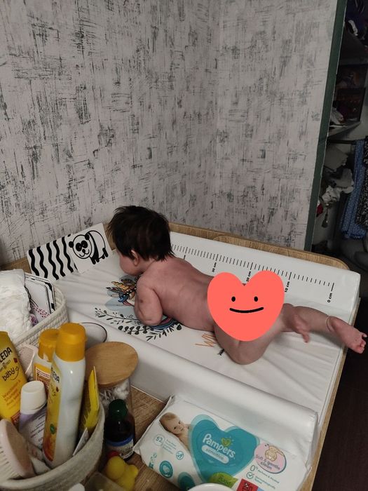 Комод- пеленальный столик 2в1