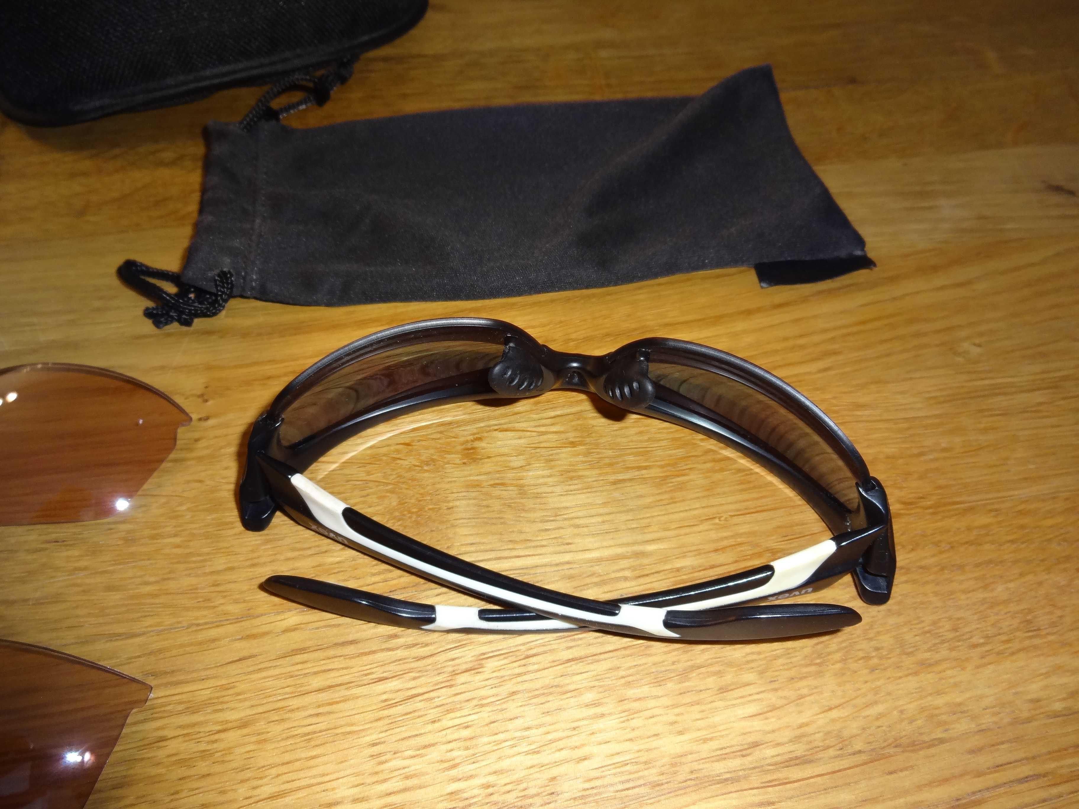 Okulary przeciwsłoneczne UVEX WS -biały - czarny