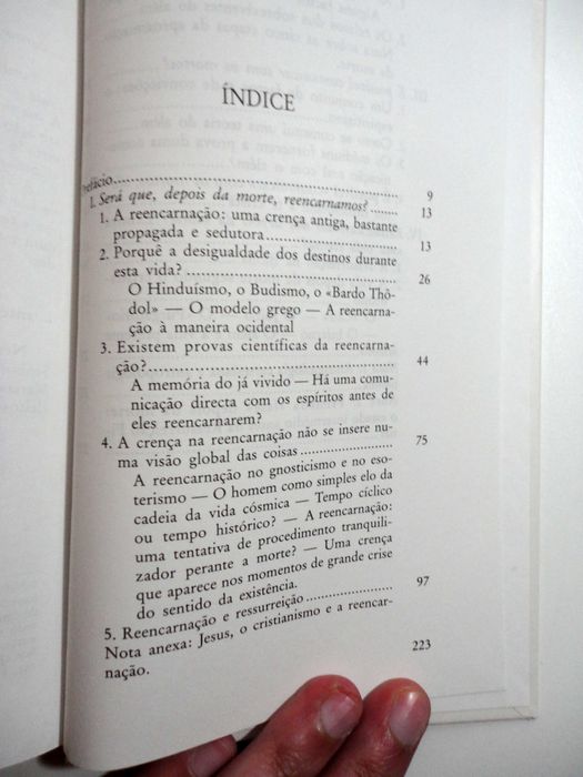 "Reencarnação, Ressurreição" (Jean Vernette)