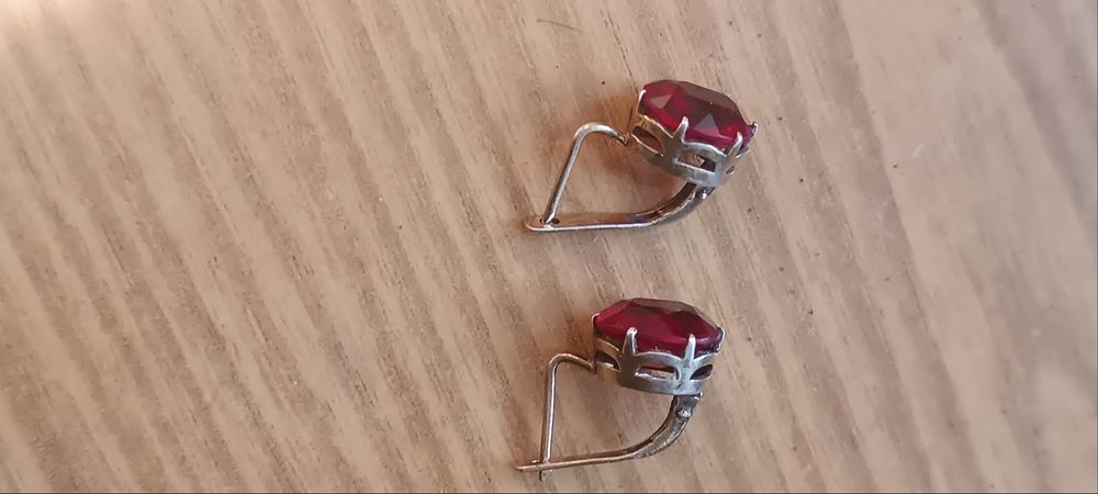 Сережки позолочені арному стані