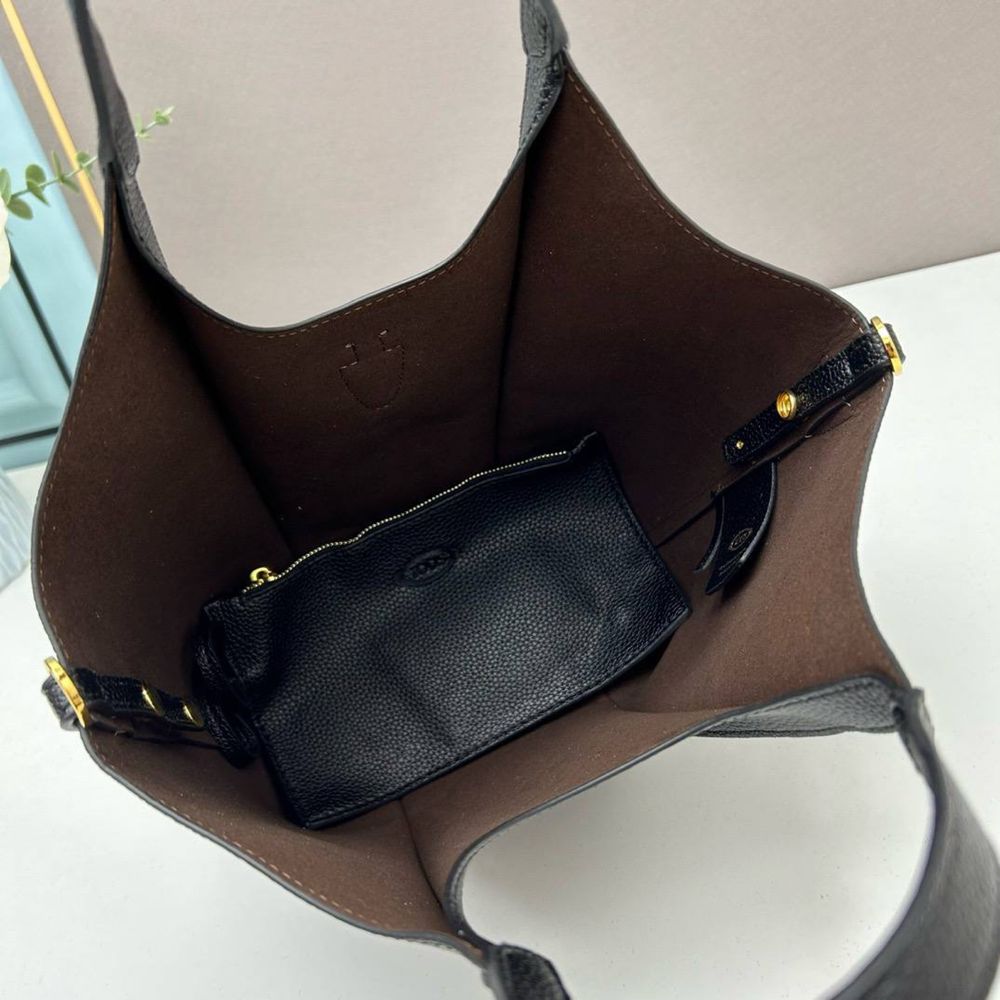 Женская сумка шопер черная TODS Оригинал