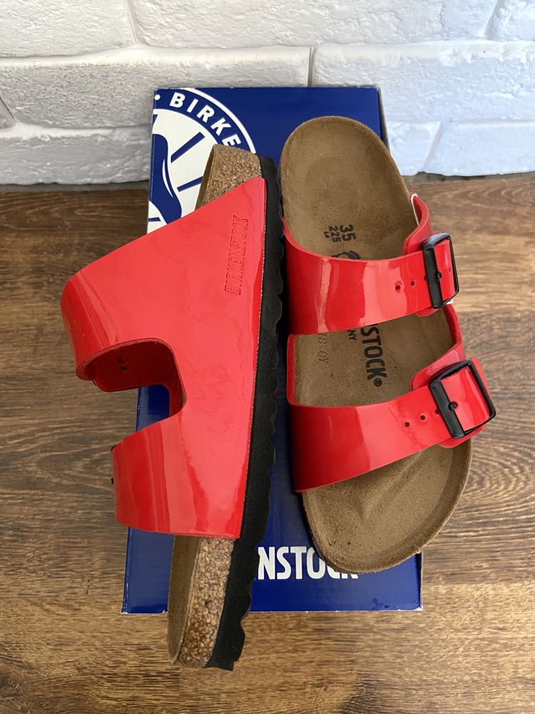 Birkenstock czerwone buty roz.35