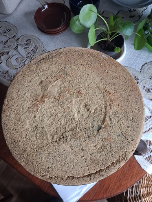 Duży gar kamionkowy wintage PRL