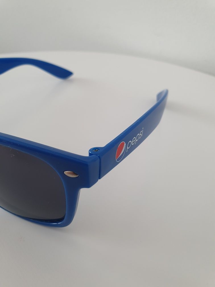 Okulary Przeciwsłoneczne Pepsi Niebieskie filtr UV400