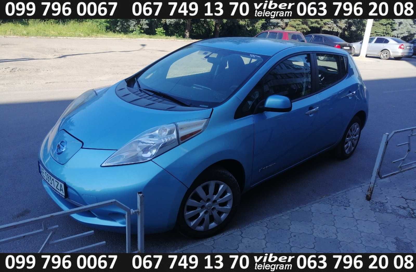 аренда прокат электромобиль nissan leaf 700 грн-сутки