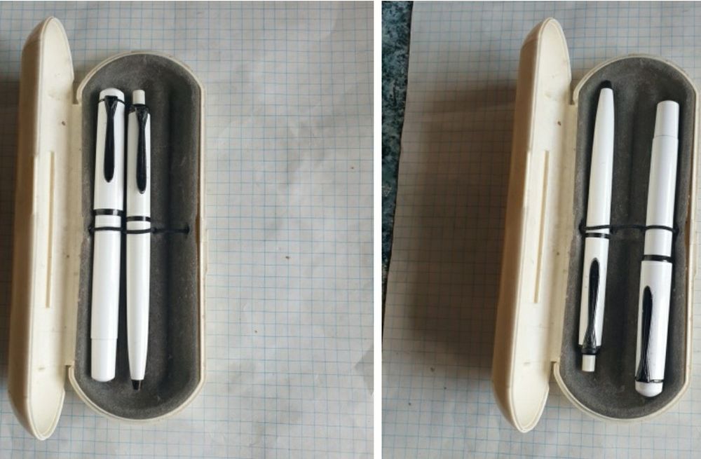 Pelikan M100 White Fountain Pen "STORMTROOPER",  West Germany