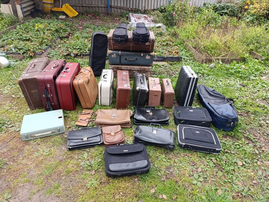 Советский немецкий старый ретро чемодан СССР дорожный военный кейс