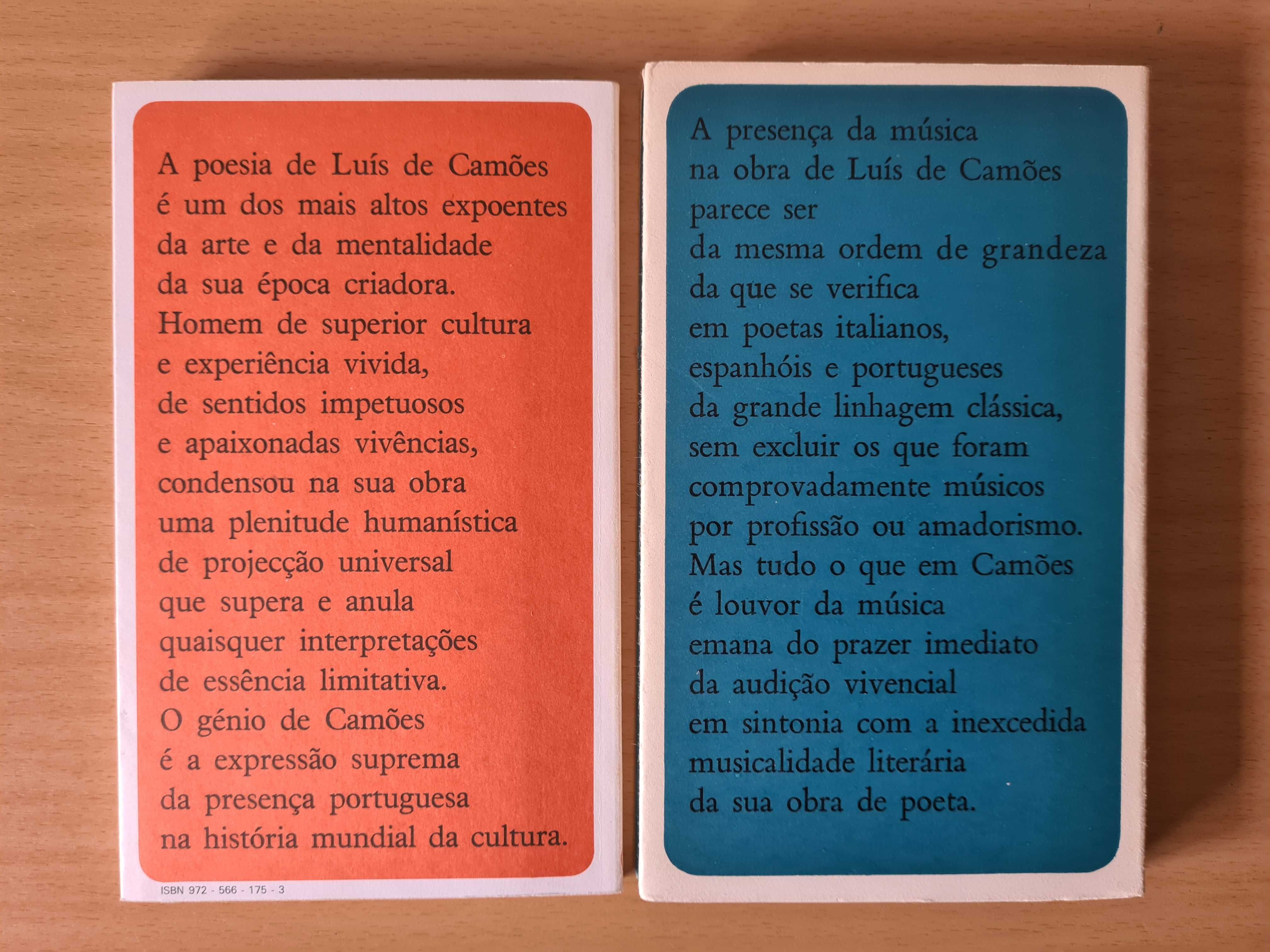 2 livros da Biblioteca Breve sobre Camões