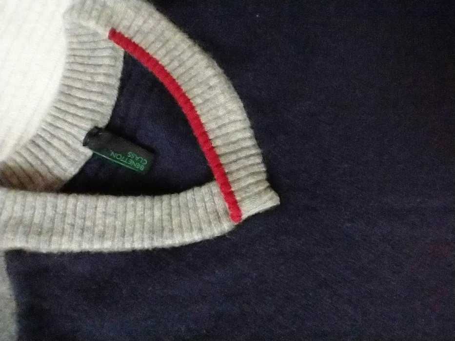 sweter Benetton wełna R.120