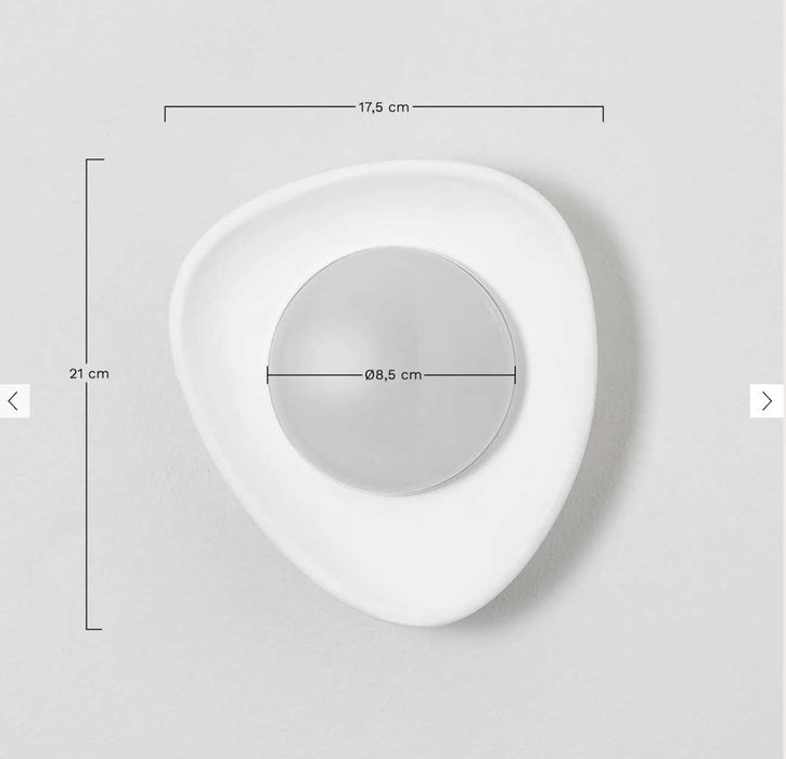 3 Apliques de parede LED - Novos