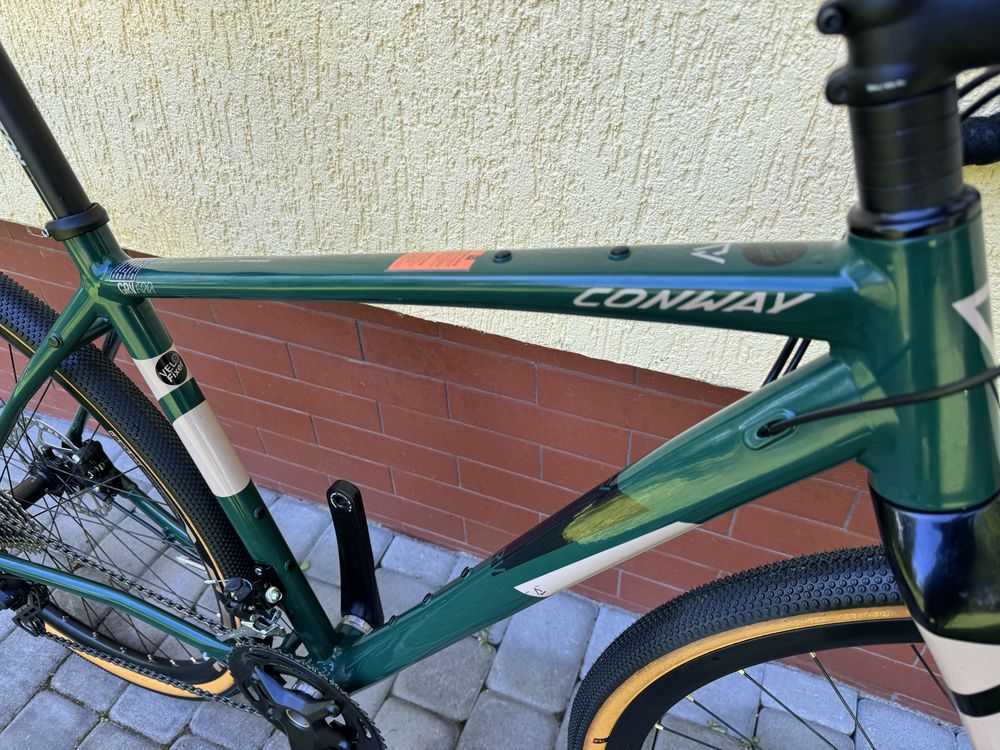 Гравійний велосипед Conway GRV 600. Shimano GRX BR-RX400,GRX FC-RX600