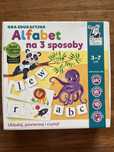Gra edukacyjna alfabet na 3 sposoby kapitan nauka