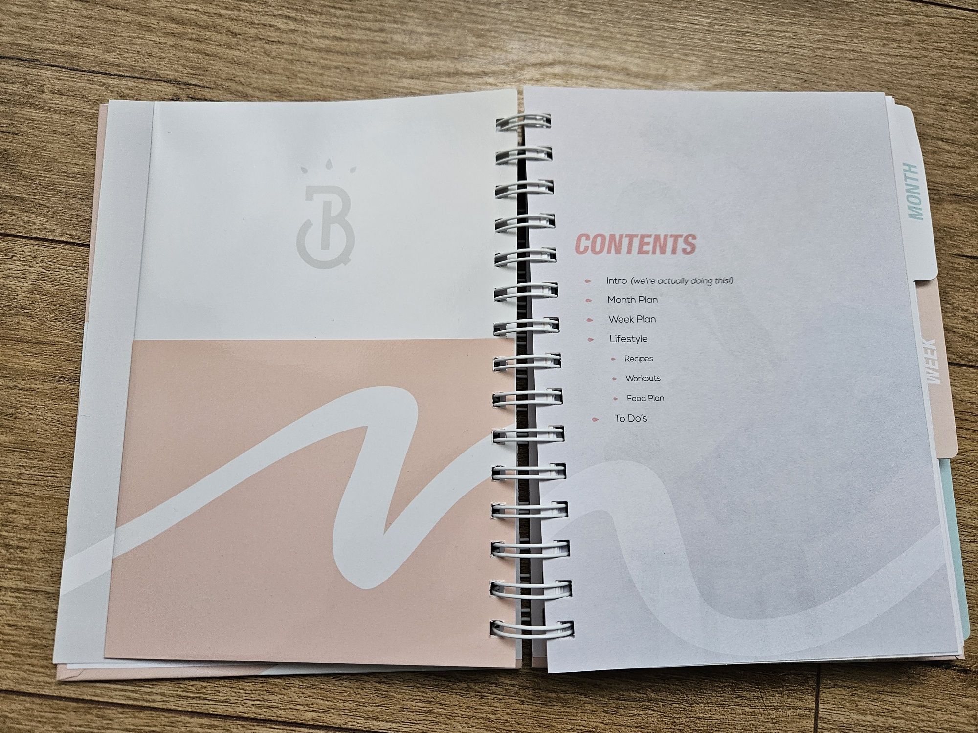 DZIENNIK TBQ, Balance Queen Journal, Planer