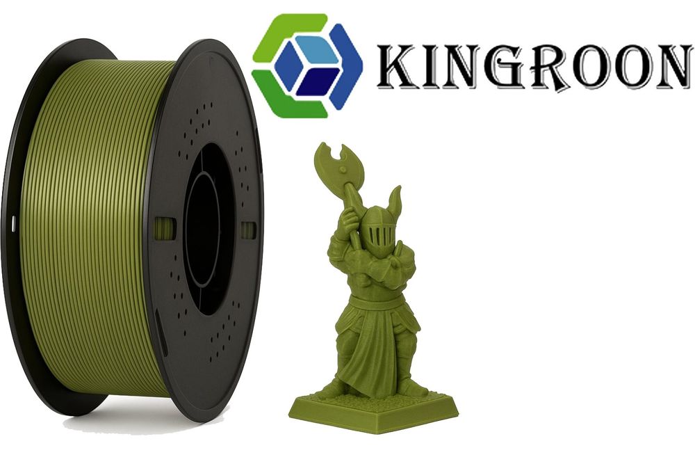 PETG пластик, Kingroon Filament для 3D принтера 1.75 , 1 кг, олівка