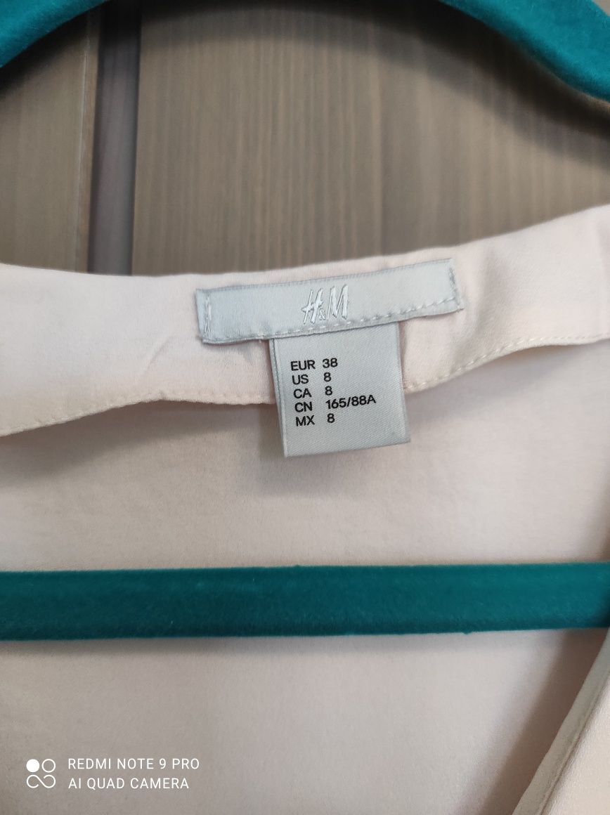 Bluzka h&m elegancka z falbanami