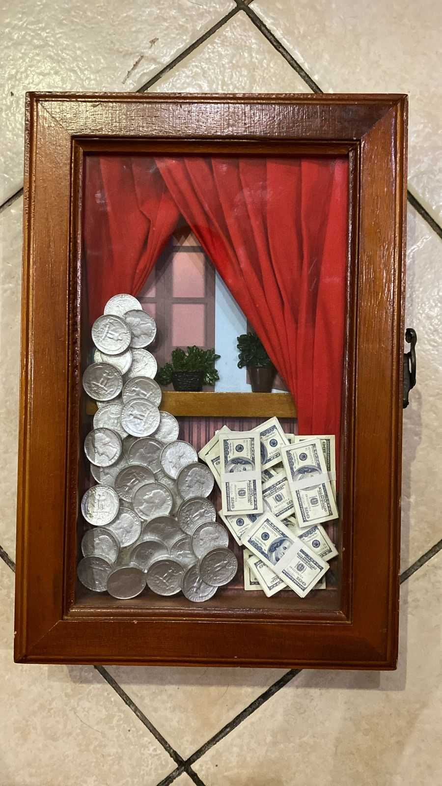 Ключниця на 4 гачки Вішалка для ключів настінна Дерева Підвіс