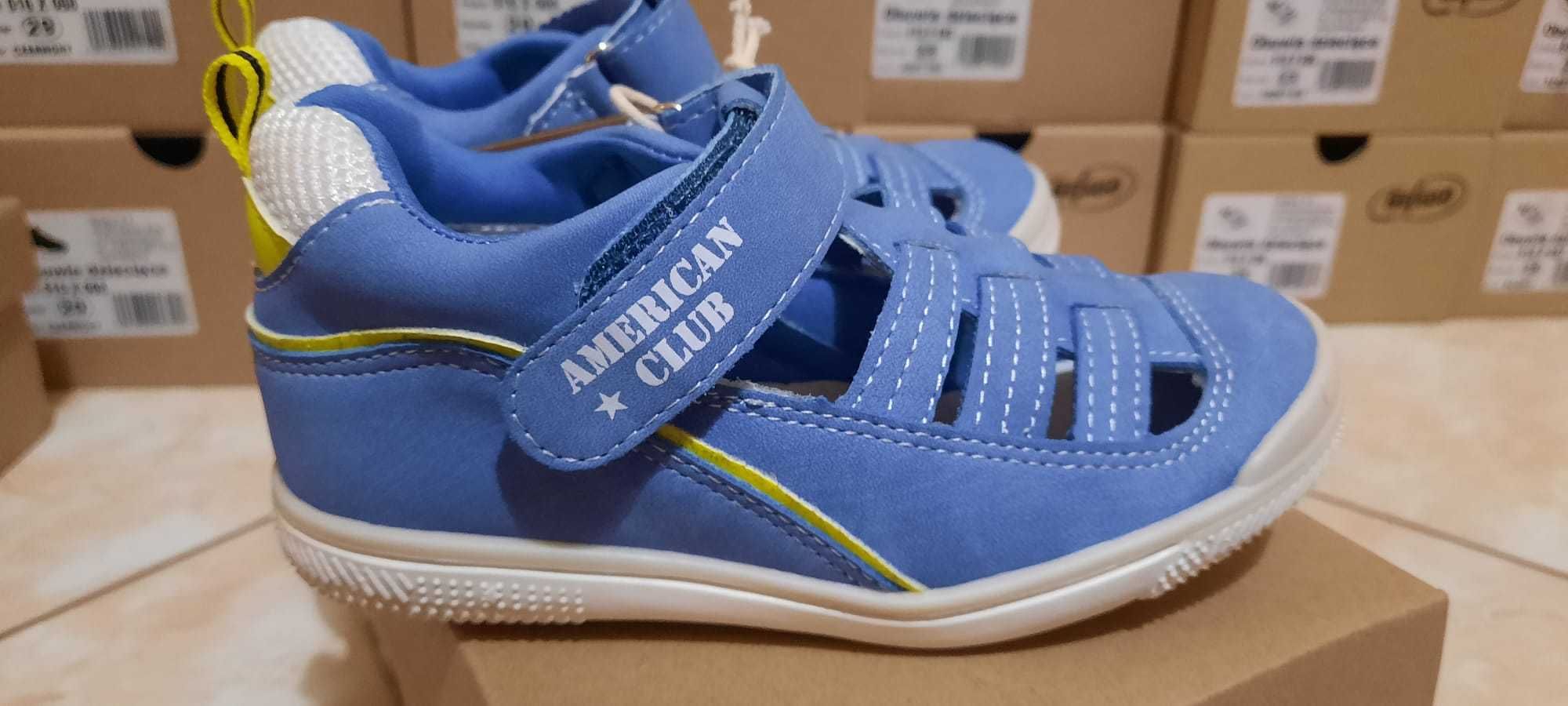 Nowe, lekkie buty American Club, rozm. 22, 23 24 25