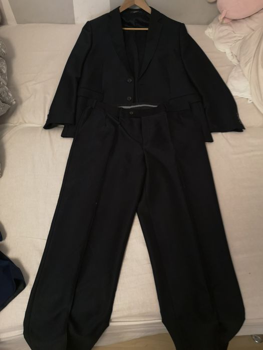 Garnitur KONIK, czarny błyszczący