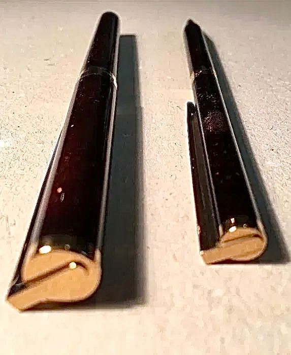 S.T. DUPONT - caneta e esferográfica, ouro, laca da China e pó de ouro