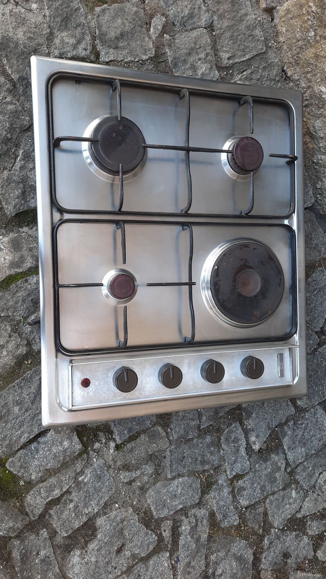 Placas de fogão a gás e outras elétricas