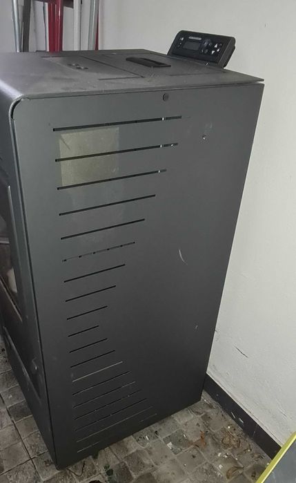 Maquina de aquecimento a pallets