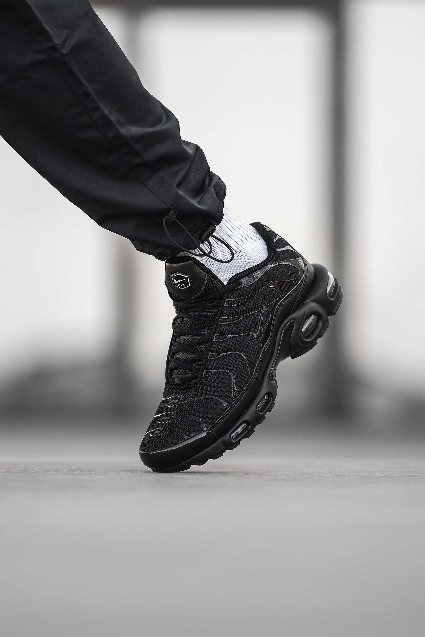 Кроссовки Nike Air Max Plus TN Black 36-46 Новинка! Наложка! Топ