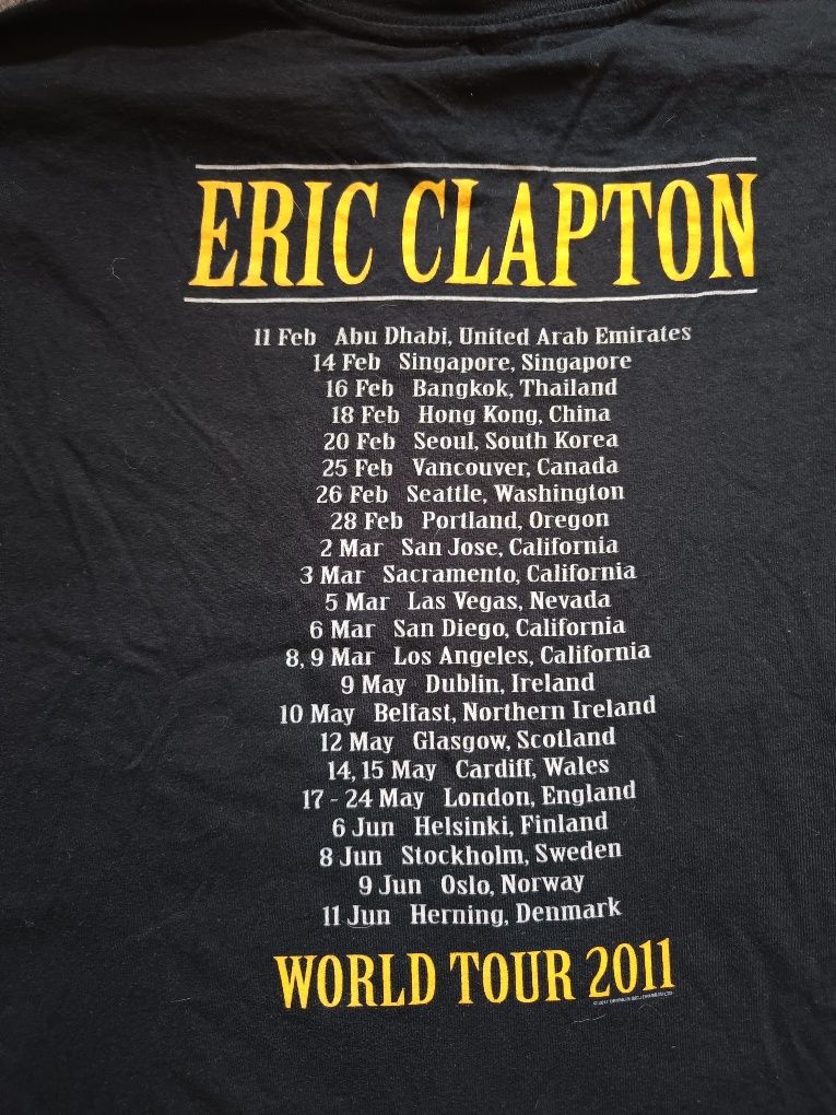 Koszulka z nadrukiem Eric Clapton, Gildan
