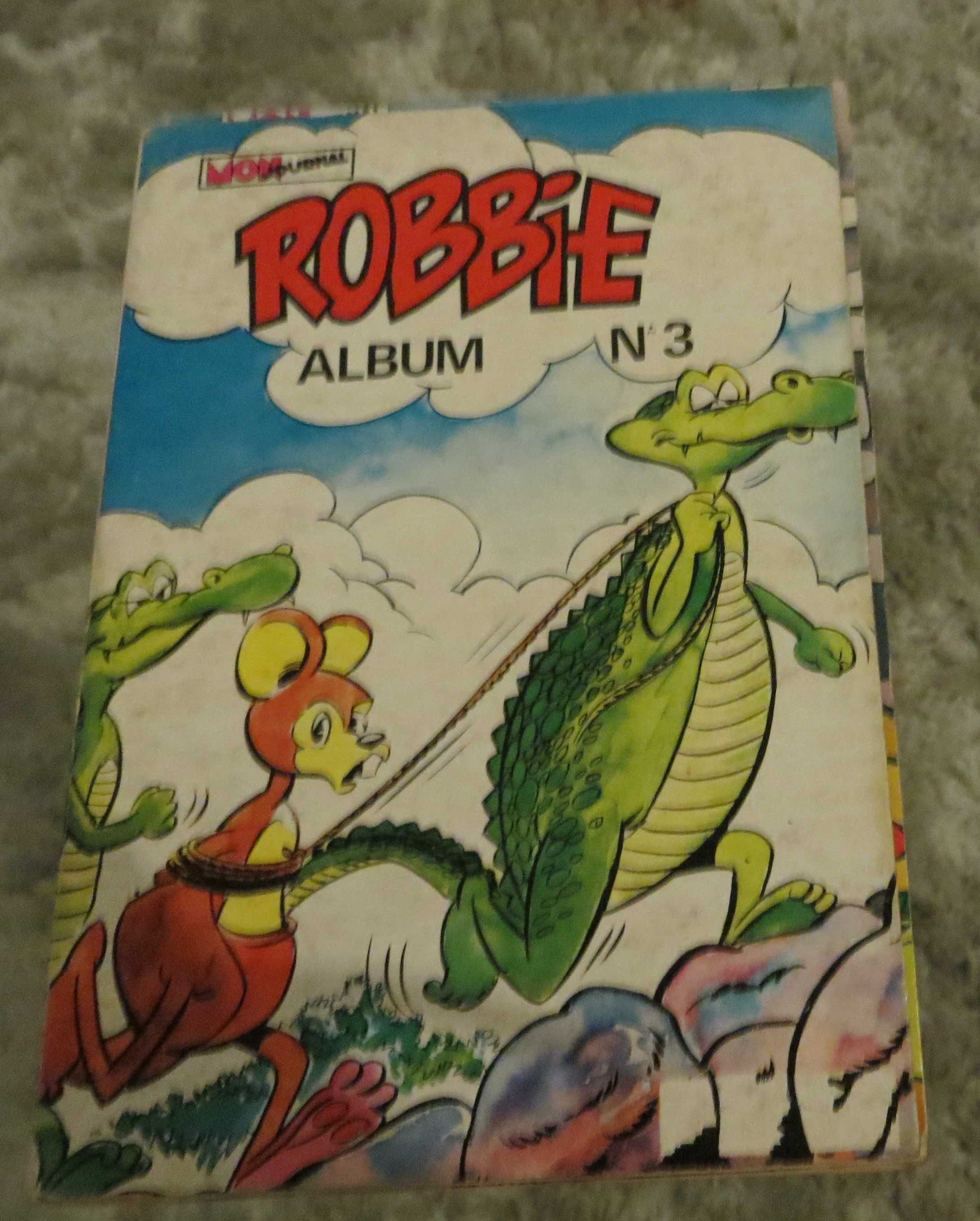 Livro BD Robbie Álbum Nº 3 - Compilação 4 números de  1977